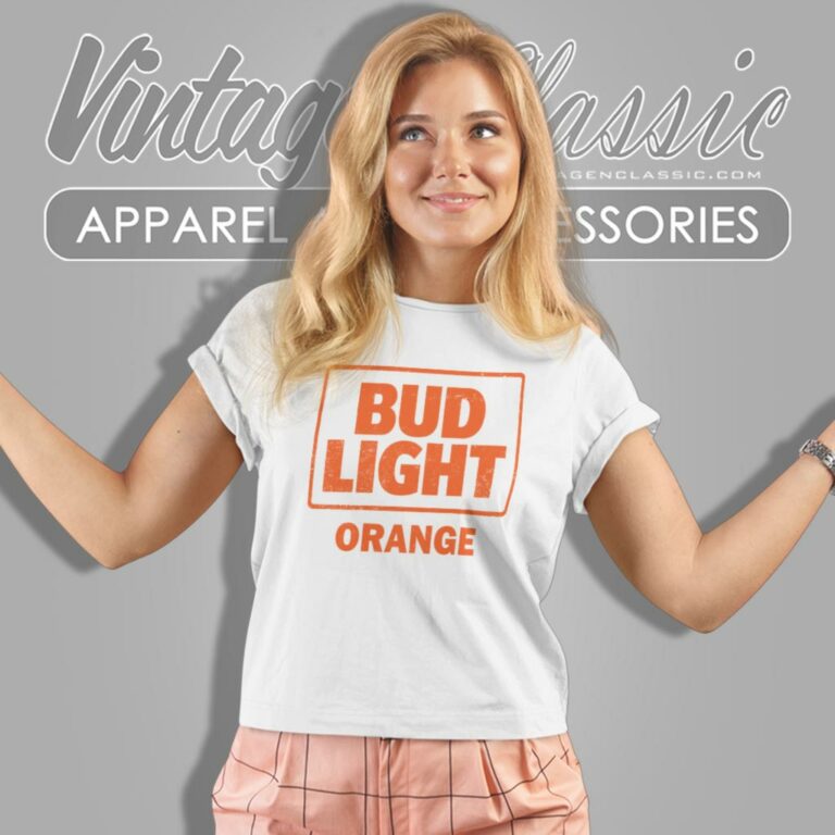 Bud Light Orange Beer Women T Shirt Bud Light Orange Beer Women T Shirt