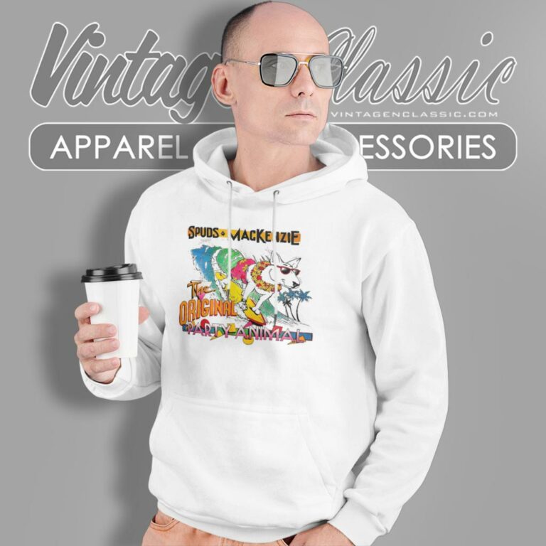 Bud Light Spuds Mackenzie Party Animal Hoodie Bud Light Spuds Mackenzie Party Animal Hoodie