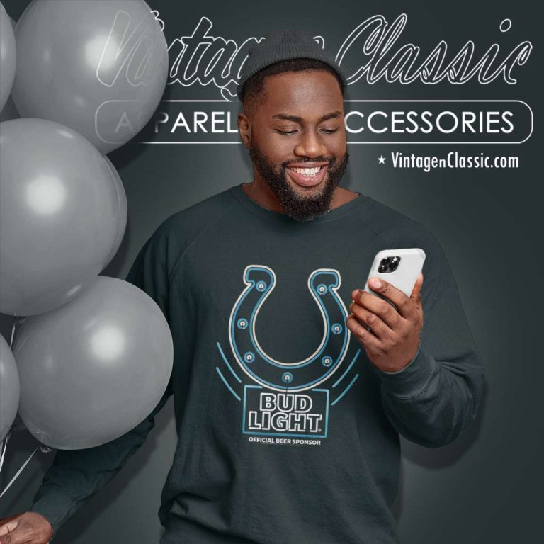 Bud Light X Indianapolis Colts Sweatshirt Bud Light X Indianapolis Colts Sweatshirt