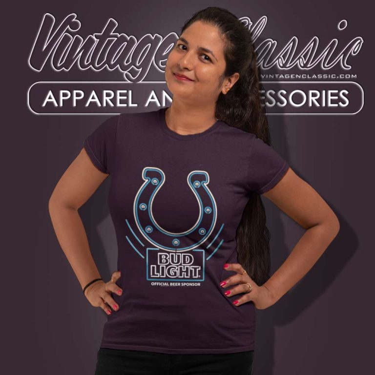 Bud Light X Indianapolis Colts Women TShirt Bud Light X Indianapolis Colts Women TShirt