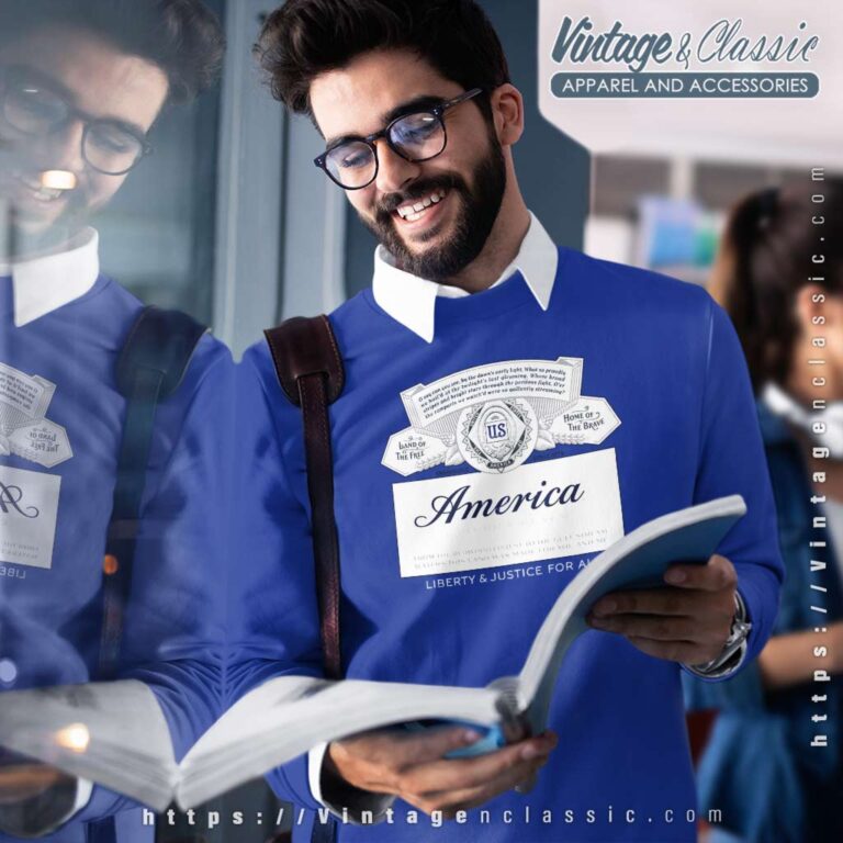 Budweiser America Liberty And Justice For All Sweatshirt Budweiser America Liberty And Justice For All Sweatshirt