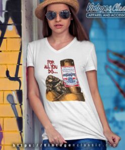 Budweiser Ant Eater For All You Do V Neck TShirt