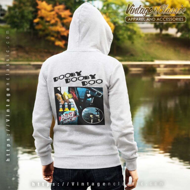 Budweiser Bud Ice Dooby Doo Penguins Hoodie Back Side Budweiser Bud Ice Dooby Doo Penguins Hoodie Back Side