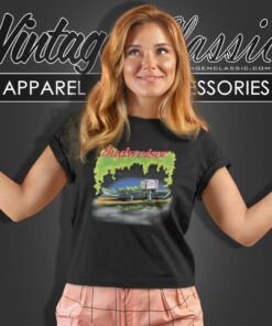 Budweiser Frogs Crocodile King Of Beers Women T Shirt