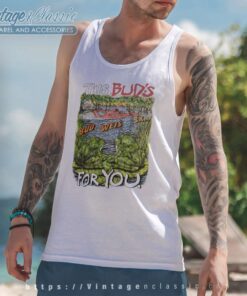 Budweiser Frogs Shirt Speedboat Racing This Buds For You Tank Top Racerback