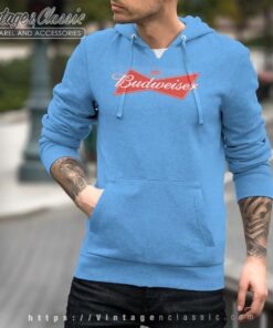 Budweiser King Of Beer Budweiser Logo Hoodie