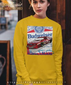 Budweiser Racing Nascar Bill Elliott Sweatshirt