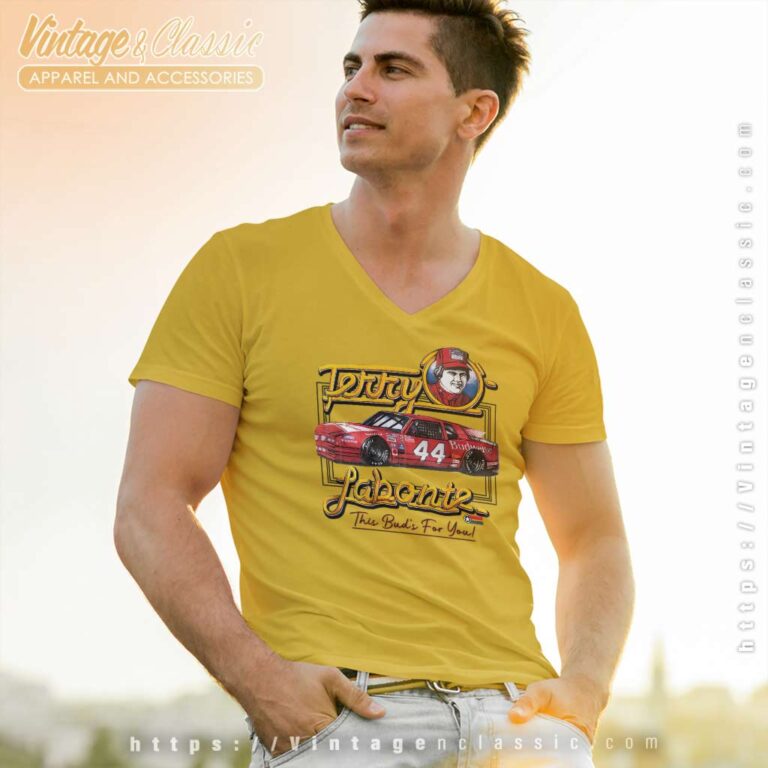 Budweiser Shirt Terry Labonte This Buds For You V Neck TShirt Budweiser Shirt Terry Labonte This Buds For You V Neck TShirt