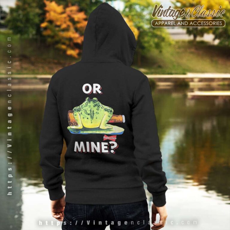 Budweiser Vintage Your Pad Or Mine Hoodie Back Side Budweiser Vintage Your Pad Or Mine Hoodie Back Side
