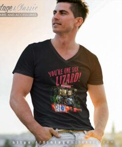 Budweiser Youre One Sick Lizard V Neck TShirt