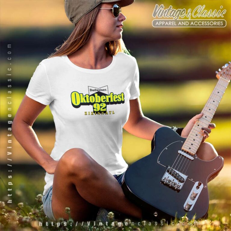 Budweiser Zinzinnati Oktoberfest 92 Women TShirt Budweiser Zinzinnati Oktoberfest 92 Women TShirt