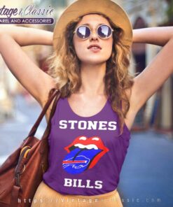 Buffalo Bills Rolling Stones Tank Top Racerback