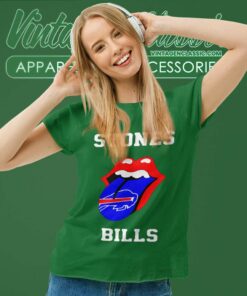 Buffalo Bills Rolling Stones Women TShirt