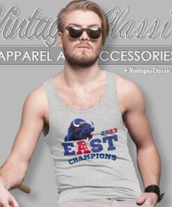 Buffalo Bills 2023 Afc East Champions Beast Of The East Tank Top Racerback