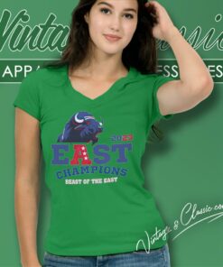Buffalo Bills 2023 Afc East Champions Beast Of The East V Neck TShirt