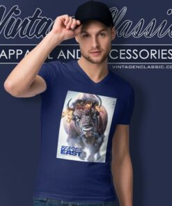 Buffalo Bills 2023 Afc East Division Champions Beast Of The East Poster V Neck TShirt