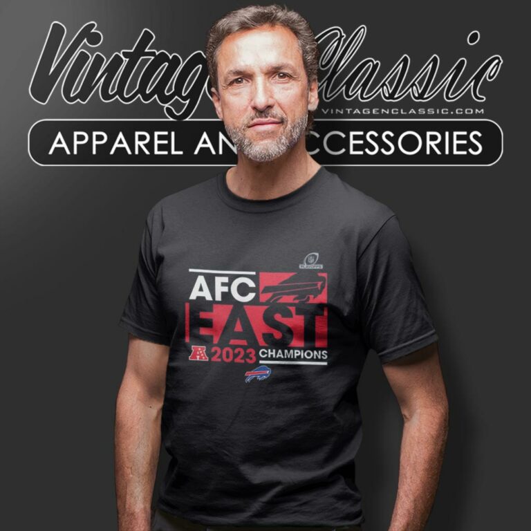 Buffalo Bills 2023 Afc East Division Champions T Shirt Buffalo Bills 2023 Afc East Division Champions T Shirt