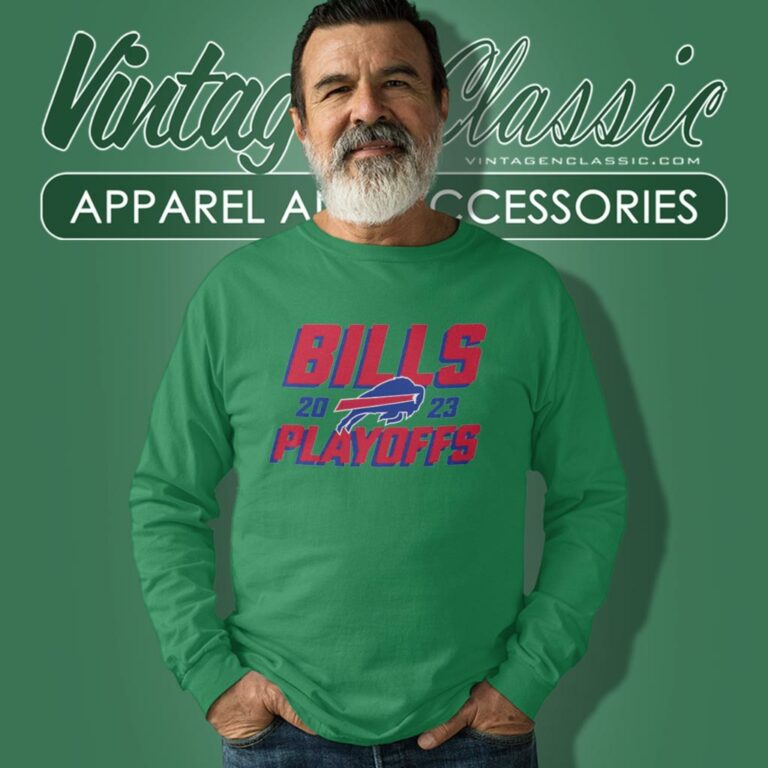 Buffalo Bills 2023 Nfl Playoffs Long Sleeve Tee Buffalo Bills 2023 Nfl Playoffs Long Sleeve Tee