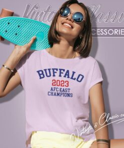Buffalo Bills Afc East Champions 2023 Women T Shirt