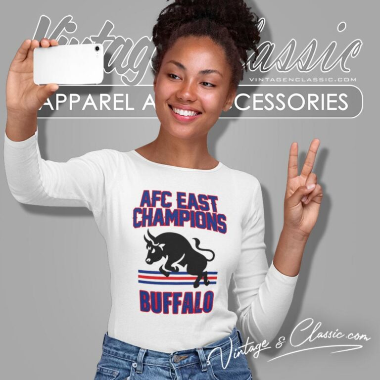 Buffalo Bills Afc East Champions Long Sleeve Tee Buffalo Bills Afc East Champions Long Sleeve Tee