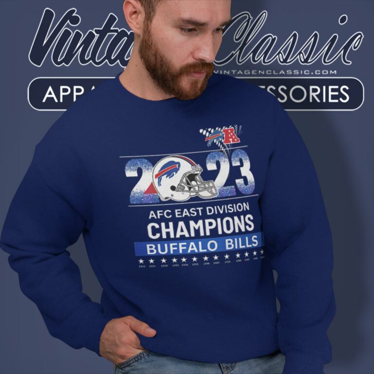 Buffalo Bills Afc East Champions Since 1964 2023 Sweatshirt Buffalo Bills Afc East Champions Since 1964 2023 Sweatshirt