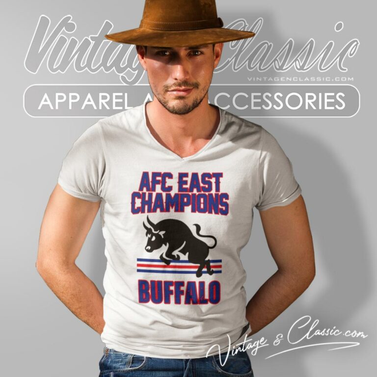 Buffalo Bills Afc East Champions V Neck TShirt Buffalo Bills Afc East Champions V Neck TShirt