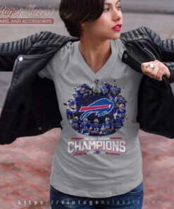 Buffalo Bills Afc East Division Champions 2021 V Neck TShirt