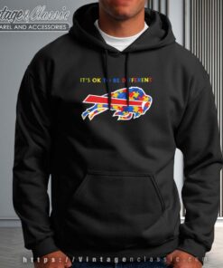 Buffalo Bills Autism Its Ok To Be Different Hoodie
