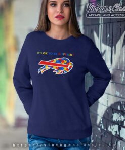 Buffalo Bills Autism Its Ok To Be Different Sweetshirt
