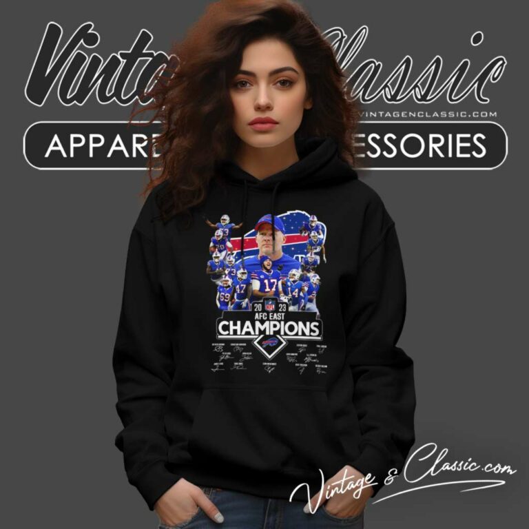 Buffalo Bills Champions Team Signature Hoodie Buffalo Bills Champions Team Signature Hoodie