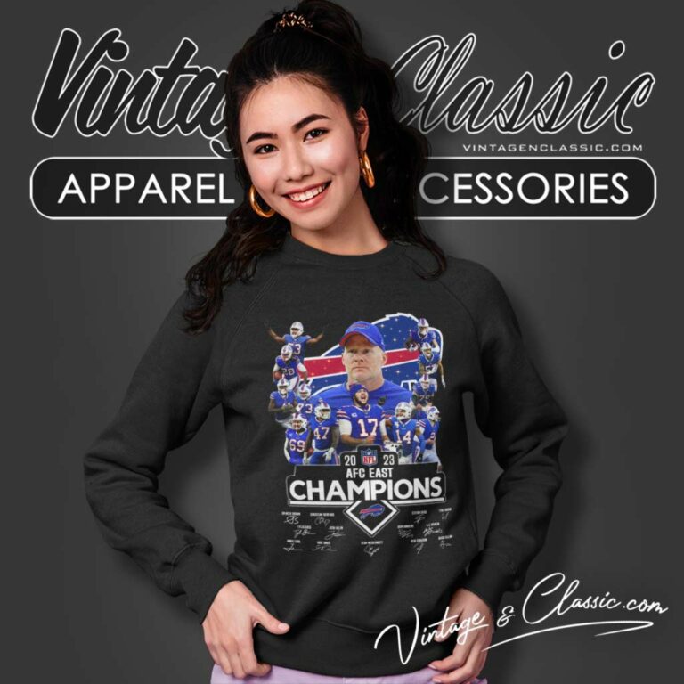 Buffalo Bills Champions Team Signature Sweatshirt Buffalo Bills Champions Team Signature Sweatshirt