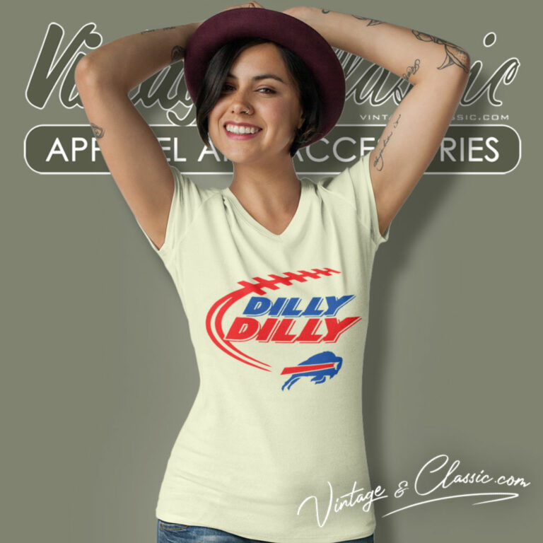 Buffalo Bills Dilly Dilly V Neck TShirt Buffalo Bills Dilly Dilly V Neck TShirt