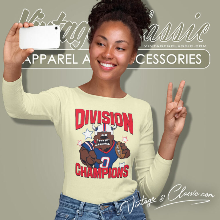 Buffalo Bills Division Champions Football Long Sleeve Tee Buffalo Bills Division Champions Football Long Sleeve Tee