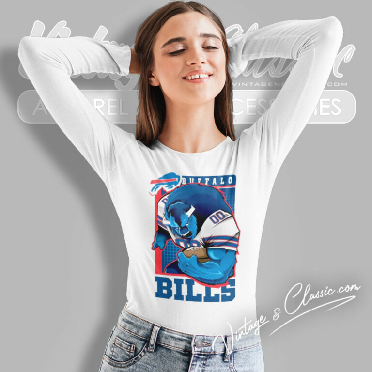 Buffalo Bills Eric Poole Long Sleeve Tee Buffalo Bills Eric Poole Long Sleeve Tee