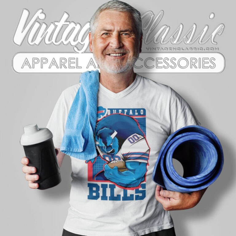 Buffalo Bills Eric Poole V Neck TShirt Buffalo Bills Eric Poole V Neck TShirt