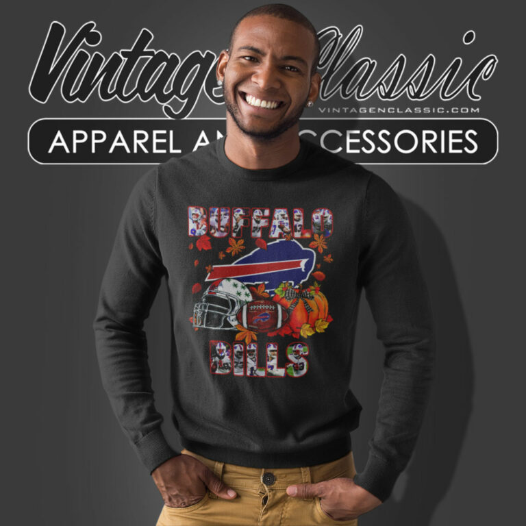 Buffalo Bills Fall Player Face Sweatshirt Buffalo Bills Fall Player Face Sweatshirt