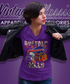 Buffalo Bills Fall Player Face V Neck TShirt