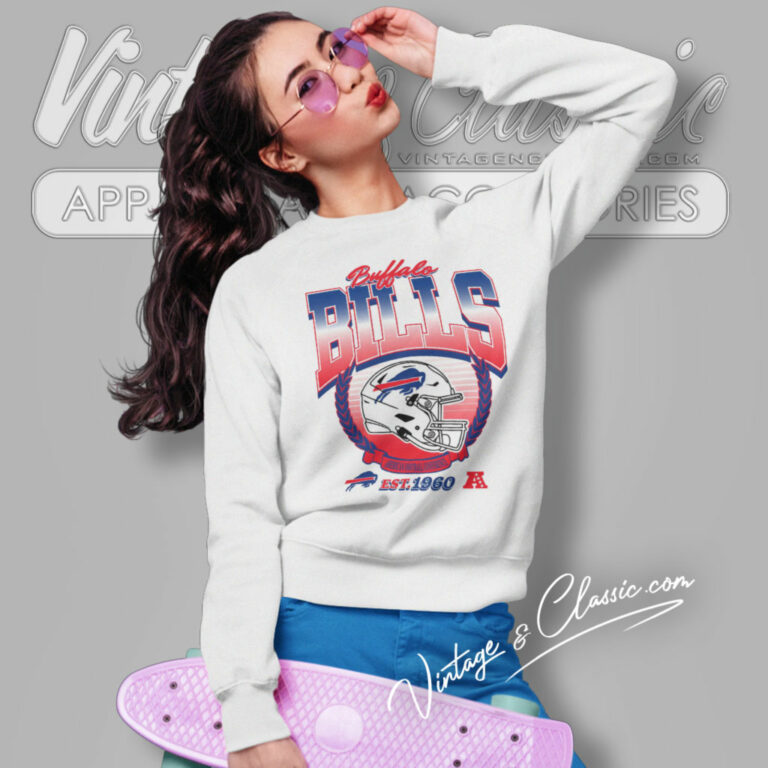 Buffalo Bills Football Est 1960 Helmet Sweatshirt Buffalo Bills Football Est 1960 Helmet Sweatshirt