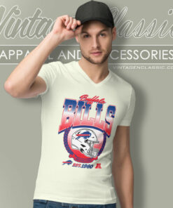 Buffalo Bills Football Est 1960 Helmet V Neck TShirt