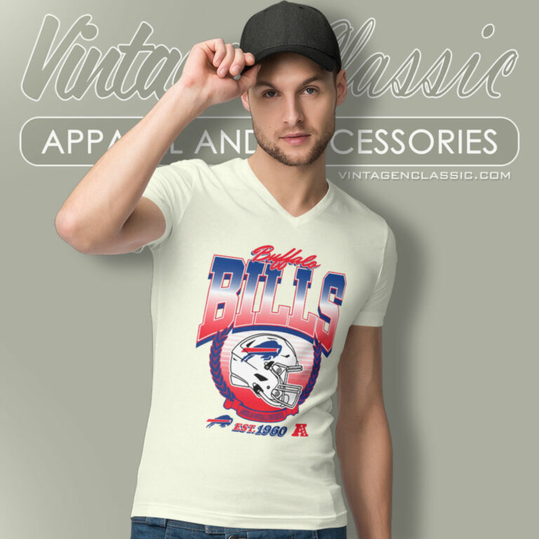 Buffalo Bills Football Est 1960 Helmet V Neck TShirt Buffalo Bills Football Est 1960 Helmet V Neck TShirt