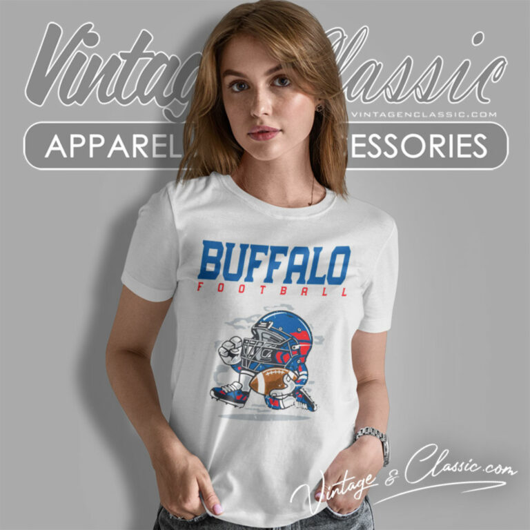 Buffalo Bills Football Helmet Vintage Women T Shirt Buffalo Bills Football Helmet Vintage Women T Shirt