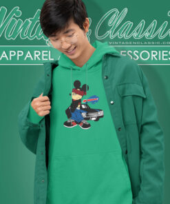 Buffalo Bills Gangster Mickey Mouse Hoodie