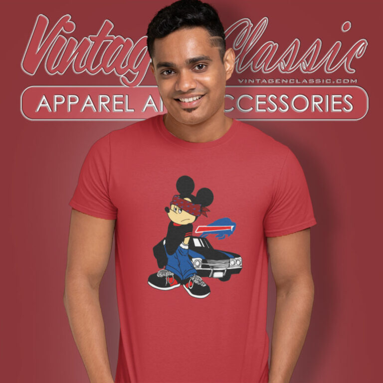 Buffalo Bills Gangster Mickey Mouse T Shirt Buffalo Bills Gangster Mickey Mouse T Shirt