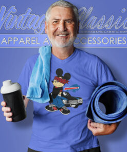 Buffalo Bills Gangster Mickey Mouse V Neck TShirt