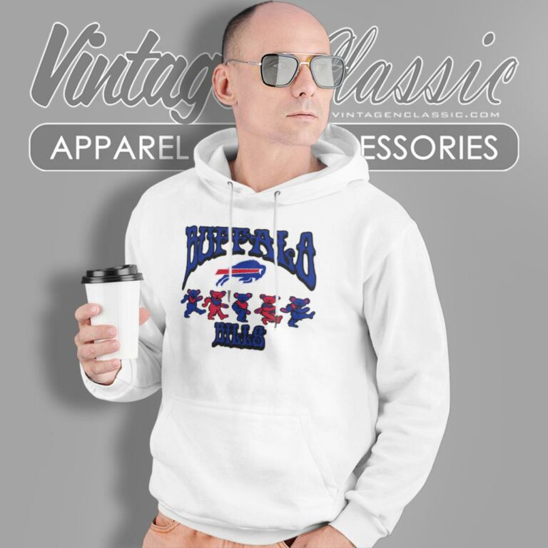 Buffalo Bills Grateful Dead Dancing Bears Hoodie Buffalo Bills Grateful Dead Dancing Bears Hoodie
