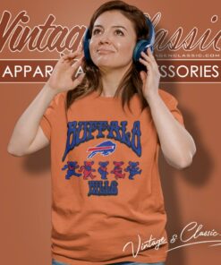 Buffalo Bills Grateful Dead Dancing Bears Women T Shirt