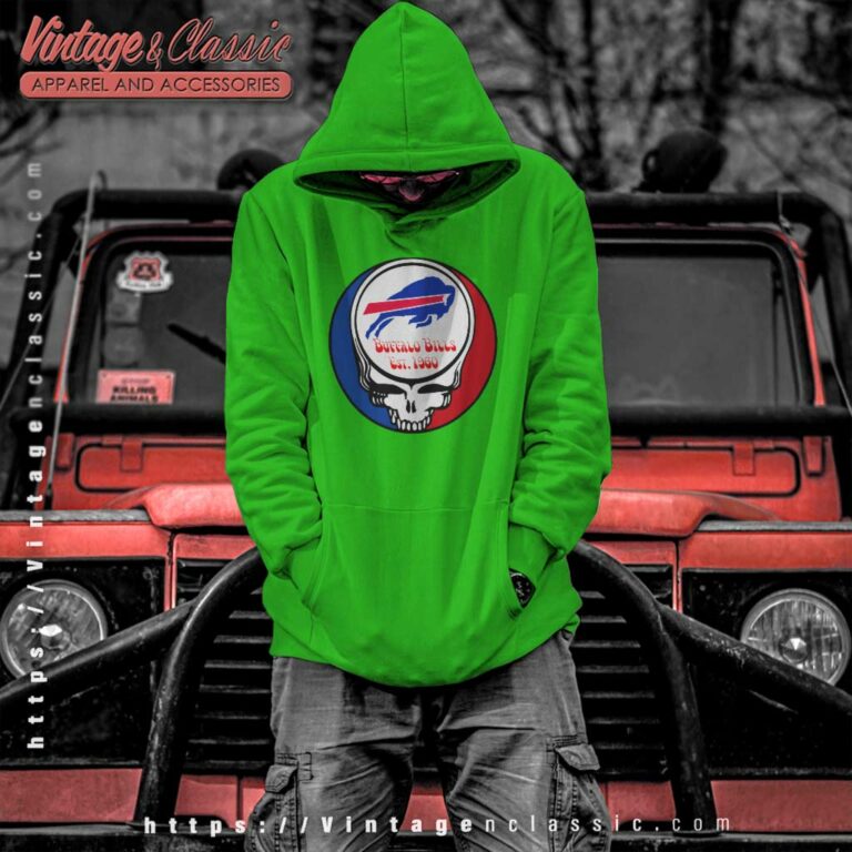Buffalo Bills Grateful Dead Steal Your Face Hoodie Buffalo Bills Grateful Dead Steal Your Face Hoodie