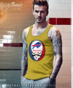 Buffalo Bills Grateful Dead Steal Your Face Tank Top Racerback