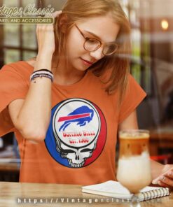 Buffalo Bills Grateful Dead Steal Your Face Women TShirt