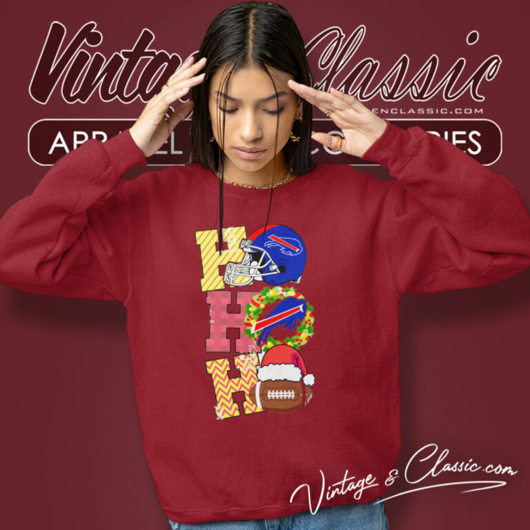 Buffalo Bills Hohoho Christmas Sweatshirt Buffalo Bills Hohoho Christmas Sweatshirt